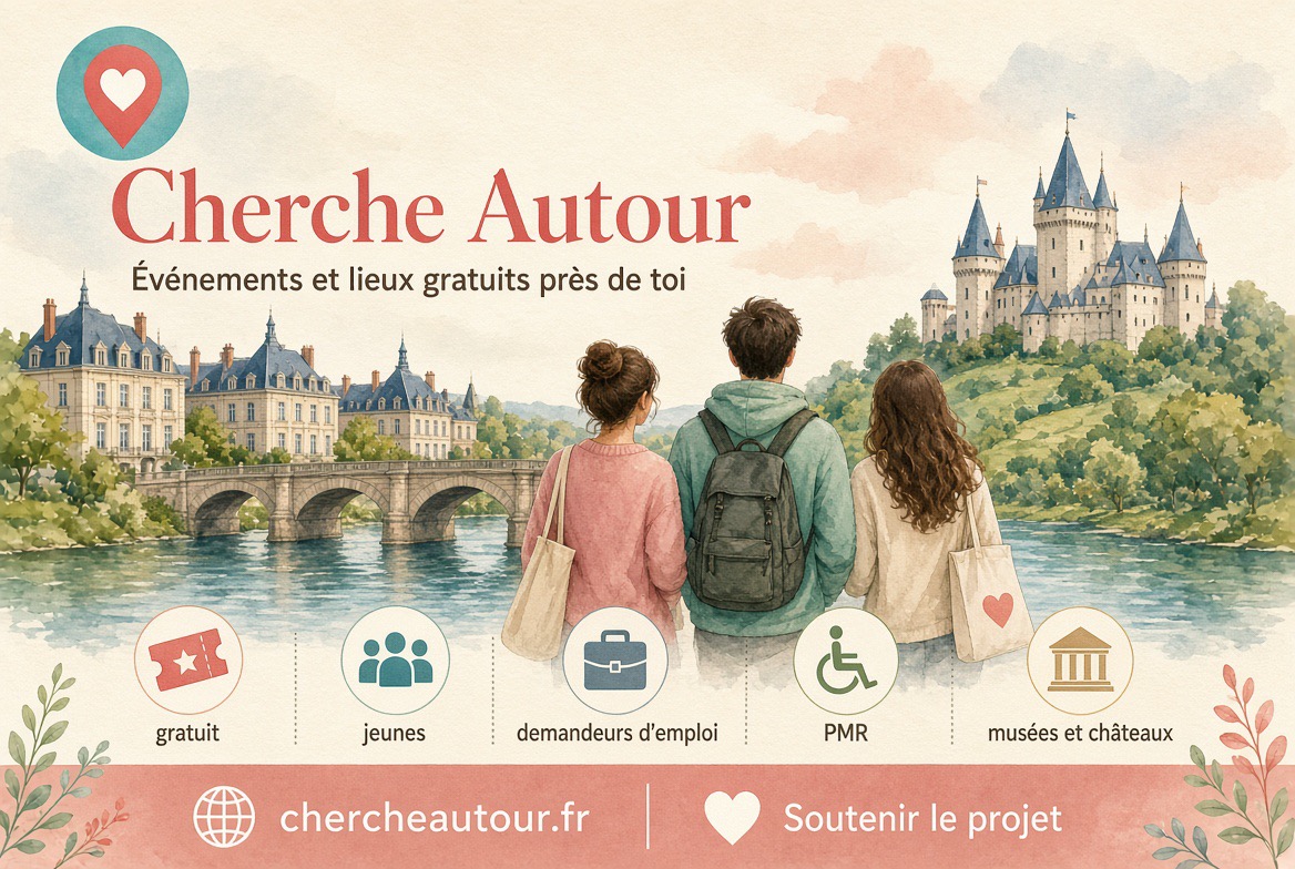 Illustration Cherche Autour : sorties gratuites près de chez soi